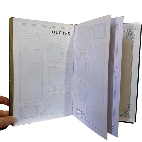 OwlCrate Annual Reading Planner Undated - November 2023 "Perilous Travels" - Picture 13 of 15